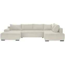 smart Wohnlandschaft  Nelly ¦ beige ¦ Maße (cm): B: 345 H: 85 T: 202.0