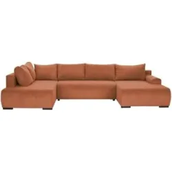 smart Wohnlandschaft  Nelly ¦ braun ¦ Maße (cm): B: 345 H: 85 T: 202.0