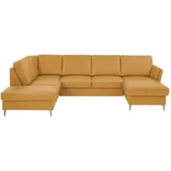 meinSofa Wohnlandschaft  Veit ¦ gelb ¦ Maße (cm): B: 305 H: 90 T: 200.0