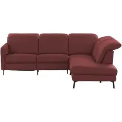 Wohnwert Ecksofa  Monja ¦ rot ¦ Maße (cm): B: 279 H: 105 T: 235.0