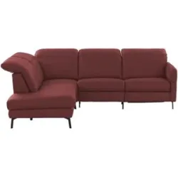 Wohnwert Ecksofa  Monja ¦ rot ¦ Maße (cm): B: 279 H: 105 T: 220.0