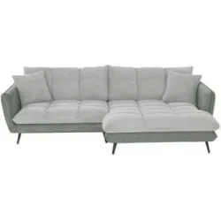 Bobb Ecksofa  Arianna XL ¦ grau ¦ Maße (cm): B: 275 H: 90 T: 196.0