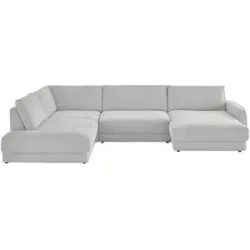 Lounge Collection Wohnlandschaft  Erion ¦ grau ¦ Maße (cm): B: 377 H: 83 T:
