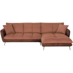 Bobb Ecksofa  Arianna ¦ rot ¦ Maße (cm): B: 300 H: 90 T: 196.0