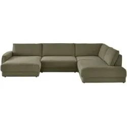 Lounge Collection Wohnlandschaft  Erion ¦ grün ¦ Maße (cm): B: 371 H: 83 T:
