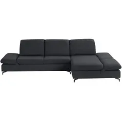 W.SCHILLIG Ecksofa  Saraa ¦ grau ¦ Maße (cm): B: 314 H: 98 T: 198.0