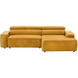 switch Ecksofa  Liam ¦ gelb ¦ Maße (cm): B: 282 H: 97 T: 173.0