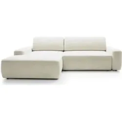 Selsey Ecksofa mit Schlaffunktion Baleo ¦ creme ¦ Maße (cm): B: 264 H: 82