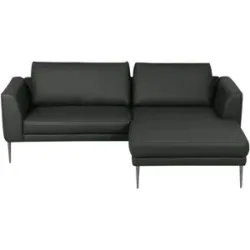uno Ecksofa  Savona ¦ schwarz ¦ Maße (cm): B: 220 H: 83 T: 180.0