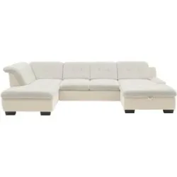 Lounge Collection Wohnlandschaft  Davinci ¦ creme ¦ Maße (cm): B: 346 H: 85 T: