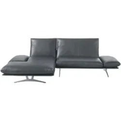 Koinor Ecksofa Echtleder Francis ¦ grau ¦ Maße (cm): B: 284 H: 93 T: 159.0