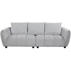 Höffner Big Sofa  Vibeka ¦ grau ¦ Maße (cm): B: 230 H: 65 T: 98.0