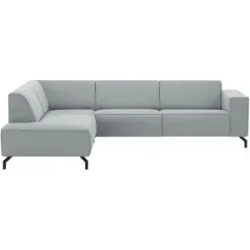 Soho Ecksofa  Brenda ¦ grau ¦ Maße (cm): B: 275 H: 77 T: 210.0