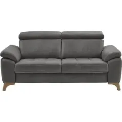 meinSofa Einzelsofa  Chloris ¦ grau ¦ Maße (cm): B: 200