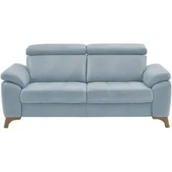 meinSofa Einzelsofa  Chloris ¦ blau ¦ Maße (cm): B: 200 T: 105.0
