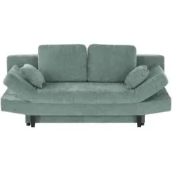 SMART, smart Schlafsofa  Mokka ¦ grün ¦ Maße (cm): B: 205 H: 87 T: 100.0