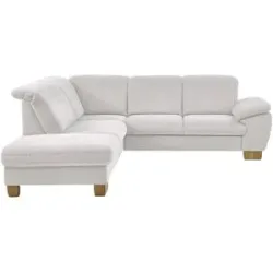 meinSofa Ecksofa  Raica-S ¦ creme ¦ Maße (cm): B: 266 H: 91 T: 243.0