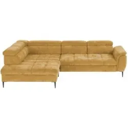 switch Ecksofa  Denver ¦ gelb ¦ Maße (cm): B: 290 H: 94 T: 217.0