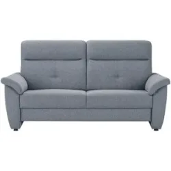 Polstermöbel Oelsa Einzelsofa  Brüssel ¦ grau ¦ Maße (cm): B: 177 H: 100 T: 90.0