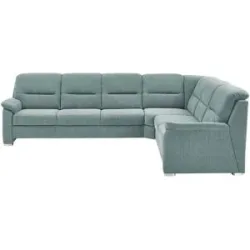 meinSofa Ecksofa  Vera ¦ blau ¦ Maße (cm): H: 92
