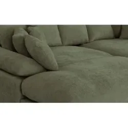 smart Ecksofa  Lianea ¦ grün ¦ Maße (cm): B: 291 H: 86 T: 208.0