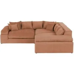 smart Ecksofa  Lianea ¦ rot ¦ Maße (cm): B: 278 H: 86 T: 278.0