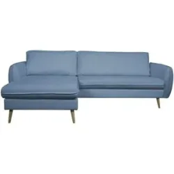 uno Ecksofa  Salma ¦ blau ¦ Maße (cm): B: 248 H: 90 T: 152.0