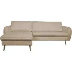 uno Ecksofa  Salma ¦ beige ¦ Maße (cm): B: 248 H: 90 T: 152.0