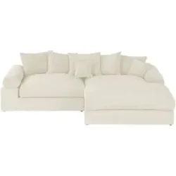 smart Ecksofa  Lionore ¦ creme ¦ Maße (cm): B: 265 H: 86 T: 203.0