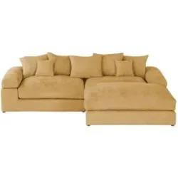 smart Ecksofa  Lionore ¦ gelb ¦ Maße (cm): B: 265 H: 86 T: 203.0