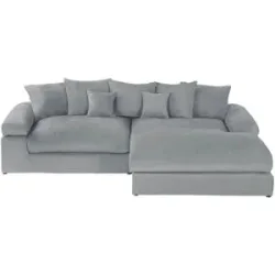 smart Ecksofa  Lionore ¦ grau ¦ Maße (cm): B: 265 H: 86 T: 203.0