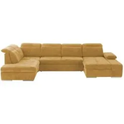 switch Wohnlandschaft  Avilla ¦ gelb ¦ Maße (cm): B: 355 H: 86 T: 234.0