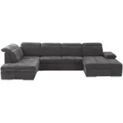 switch Wohnlandschaft  Avilla ¦ schwarz ¦ Maße (cm): B: 355 H: 86 T: 234.0