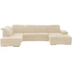 switch Wohnlandschaft  Avilla ¦ creme ¦ Maße (cm): B: 355 H: 86 T: 234.0