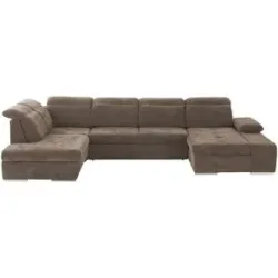 switch Wohnlandschaft  Avilla ¦ braun ¦ Maße (cm): B: 355 H: 86 T: 234.0