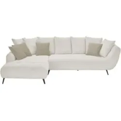 Bobb Ecksofa  Bellani III ¦ beige ¦ Maße (cm): B: 318 H: 90 T: 218.0