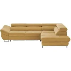 switch Ecksofa  Fabio ¦ gelb ¦ Maße (cm): B: 280 H: 69 T: 235.0