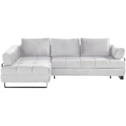 switch Ecksofa  Havana ¦ grau ¦ Maße (cm): B: 272 H: 89 T: 173.0