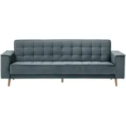 Max Winzer Einzelsofa  Jolene ¦ türkis/petrol ¦ Maße (cm): B: 240 H: 84