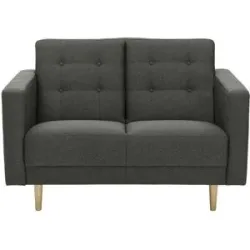 Max Winzer Einzelsofa  Jasmin ¦ schwarz ¦ Maße (cm): B: 128 H: 81