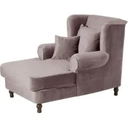 Max Winzer Big-Sessel  Mareille ¦ rosa/pink ¦ Maße (cm): B: 103 H: 103