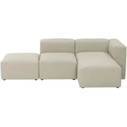 Max Winzer Ecksofa  Lena ¦ creme ¦ Maße (cm): B: 250 H: 73