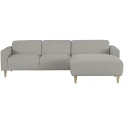 SKAGEN STUDIO Ecksofa  Leevke ¦ grau ¦ Maße (cm): B: 264 H: 102 T: 187.0