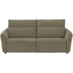 smart Big Sofa  Linda ¦ grün ¦ Maße (cm): B: 226 H: 78 T: 100.0