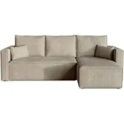 Höffner Ecksofa  Top ¦ beige ¦ Maße (cm): B: 230 H: 85