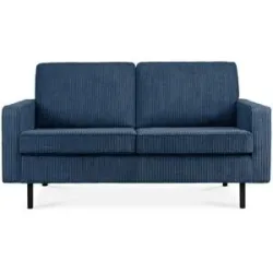 KONSIMO Einzelsofa  Invia ¦ blau ¦ Maße (cm): B: 164 H: 87