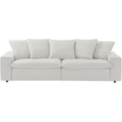 Soho Big Sofa  Kini ¦ weiß ¦ Maße (cm): B: 260 H: 83 T: 120.0