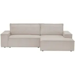 uno Ecksofa mit Schlaffunktion Fjord ¦ beige ¦ Maße (cm): B: 267 H: 85 T: 167.0