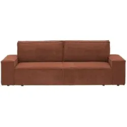 uno Schlafsofa mit Bettkasten Fjord ¦ rot ¦ Maße (cm): B: 257 H: 85 T: 102.0