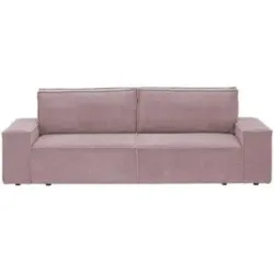 uno Schlafsofa mit Bettkasten Fjord ¦ rosa/pink ¦ Maße (cm): B: 257 H: 85 T: